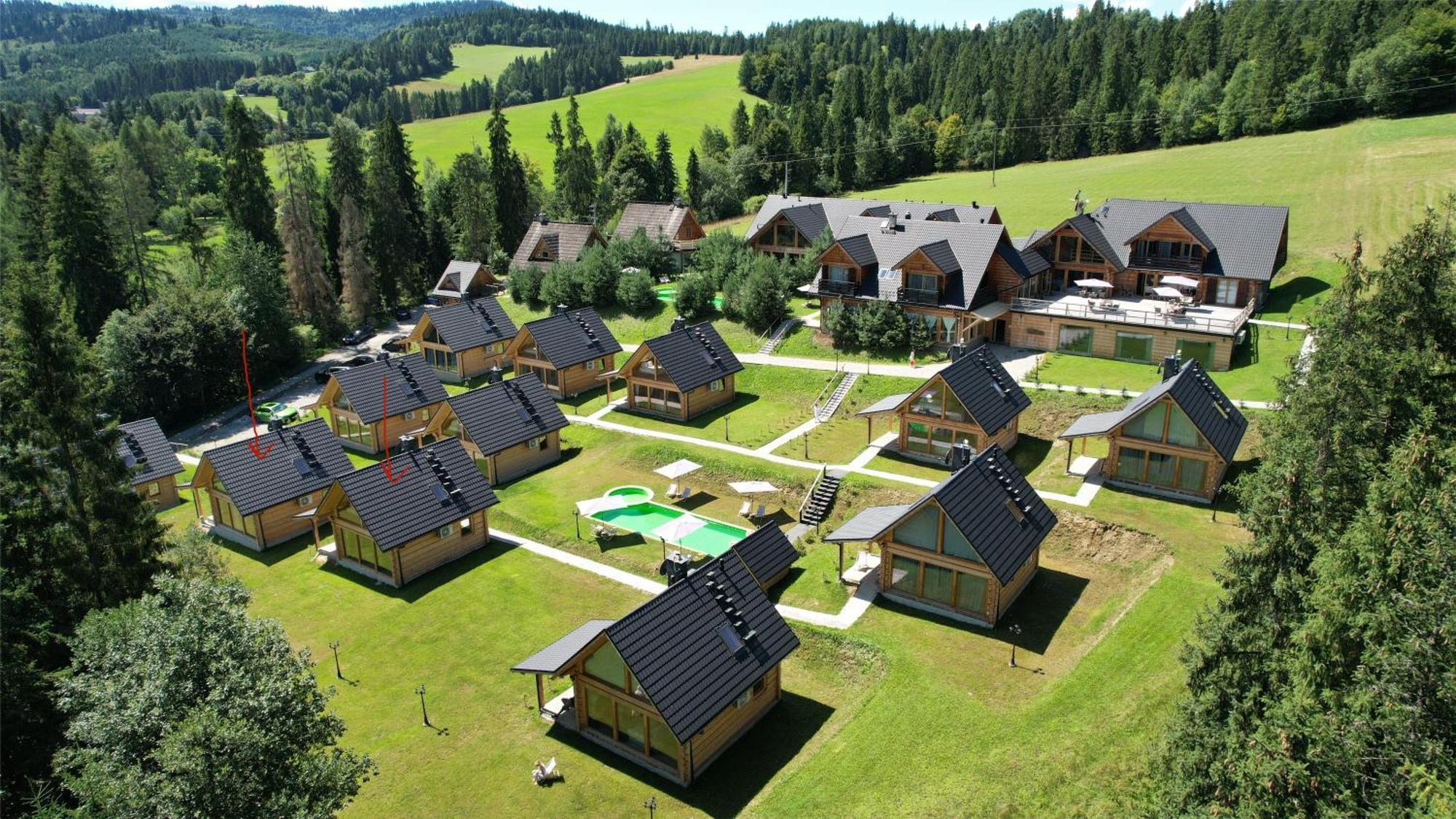Domki I Pokoje Z Dostepem Do Spa Łapsze Niżne Exterior foto